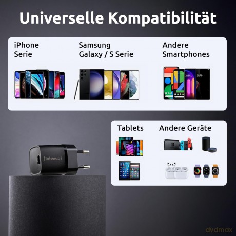 Intenso Power Adapter 1x USB-C 30W W30C2