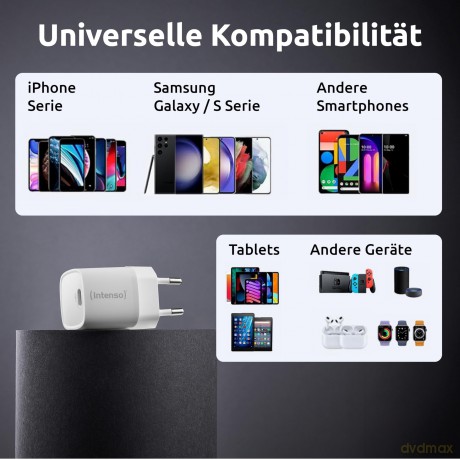 Intenso Power Adapter 1x USB-C 30W W30C2
