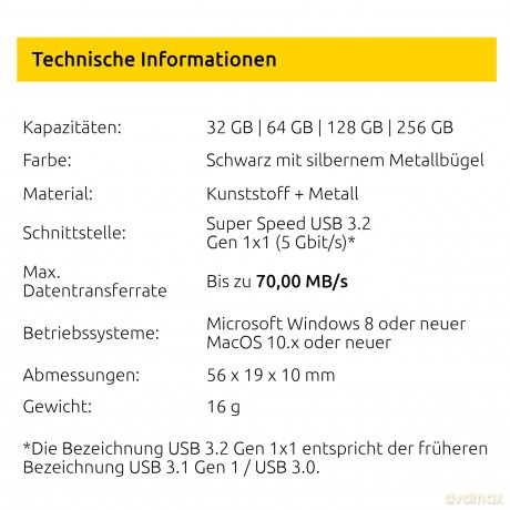 Intenso USB Stick Office Line 32GB USB 3