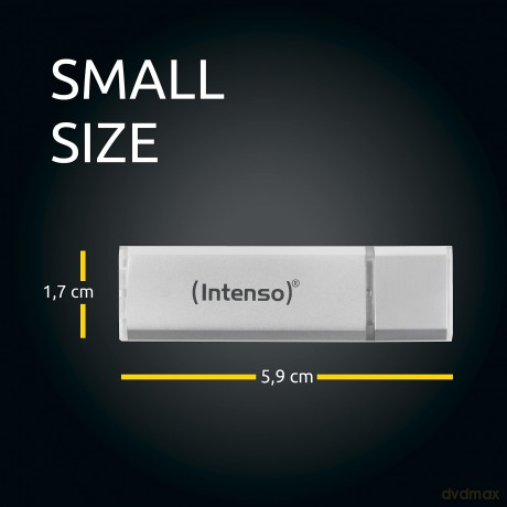Intenso USB-St.AluLine 4GB sil