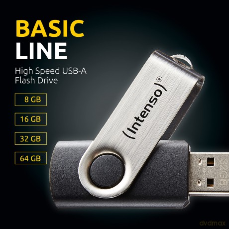 Intenso USB-Stick Basic Line 64 GB