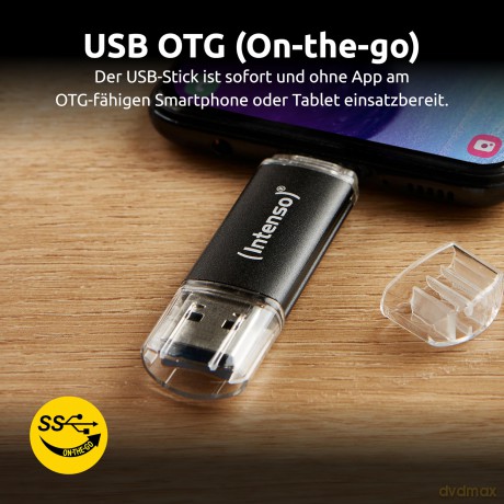 Intenso USB-Stick Twist Line anthrazit 3