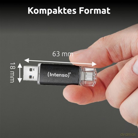 Intenso USB-Stick Twist Line anthrazit 3