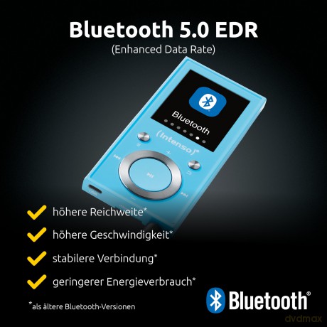 Intenso: Intenso Video Scooter MP4-Player blau 16