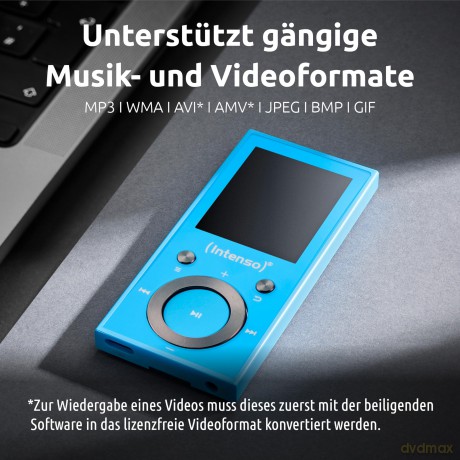 Intenso: Intenso Video Scooter MP4-Player blau 16