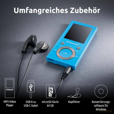 Intenso: Intenso Video Scooter MP4-Player blau 16