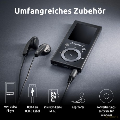Intenso: Intenso Video Scooter MP4-Player schwarz