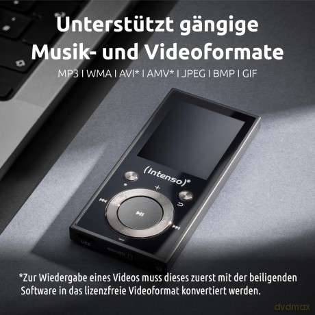 Intenso: Intenso Video Scooter MP4-Player schwarz