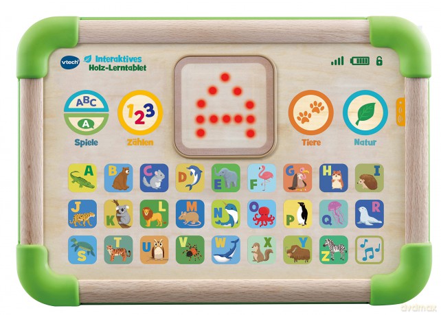 Interaktives Holz-Lerntablet
