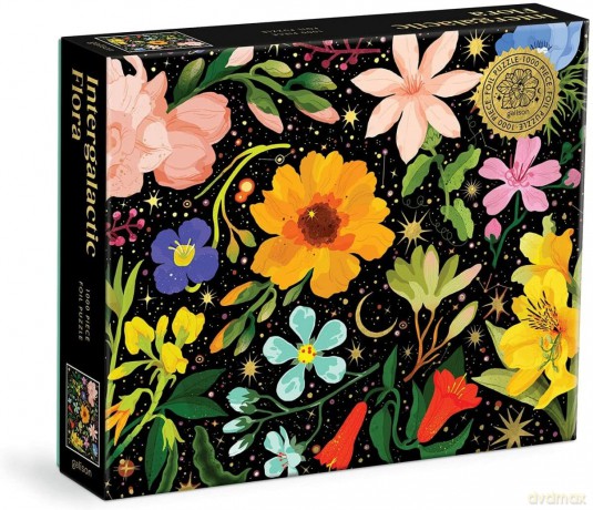Intergalactic Flora 1000 Piece Foil Puzzle [KSIĄŻKA]