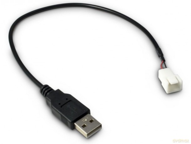 Inter-Tech Adapter USB AM auf 3Pin Buchs