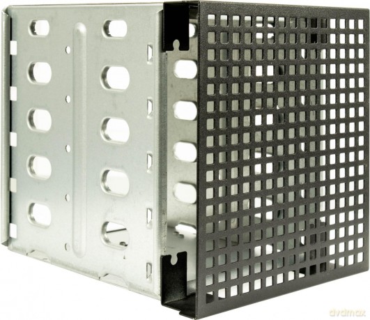 Inter-Tech Einbaurahmen 5,25" auf 5x3,5"