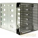 Inter-Tech Einbaurahmen 5,25" auf 5x3,5"