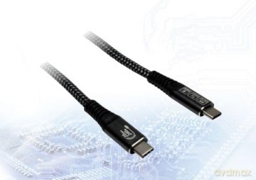 Inter-Tech Kabel AC USB-C 3.2 Gen 2x2, 2