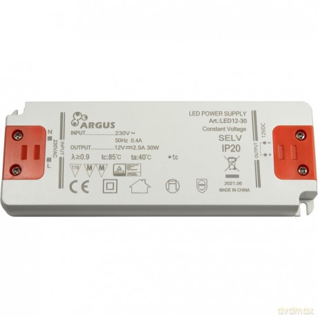 Inter-Tech LED Trafo LED12-30 30W, 12V,