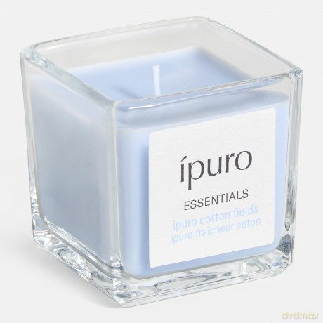 Ipuro: ipuro Duftkerze Cotton Fields hellblau C
