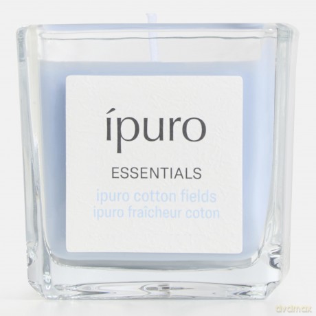 Ipuro: ipuro Duftkerze Cotton Fields hellblau C