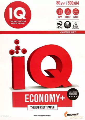 IQ Papier ECONOMY+ A4, 80g