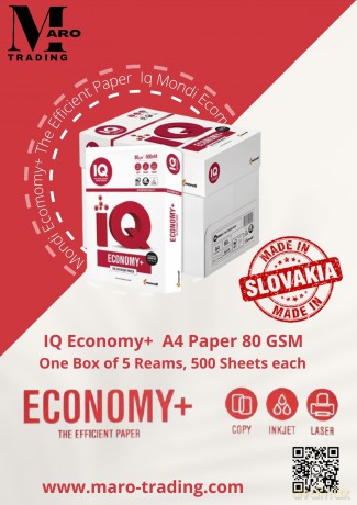 IQ Papier ECONOMY+ A4, 80g