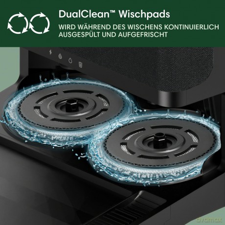 iRobot Roomba Plus 405 Combo, Schwarz