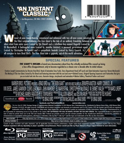 Iron Giant: Signature Edition [Blu-Ray]