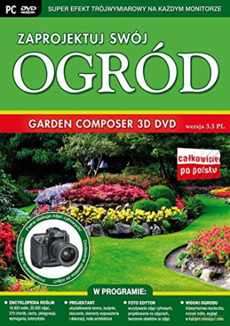 Zaprojektuj swój ogród - Garden Composer 3D wersja 3.3 [PROGRAM PC]