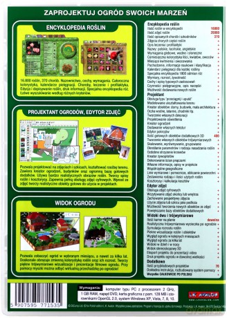 Zaprojektuj swój ogród - Garden Composer 3D wersja 3.3 [PROGRAM PC]