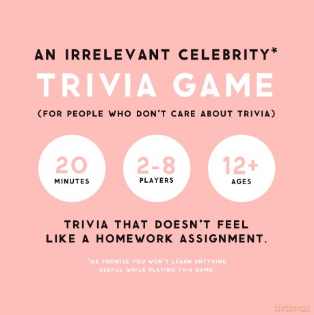 Irrelevant Celebrity Trivia [KSIĄŻKA]