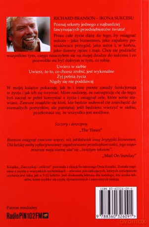 Zaryzykuj - zrób to! - Richard Branson [KSIĄŻKA]