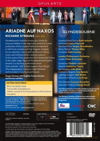 Isokoski/Lpo/Jurowski-Strauss:Ariadne Auf Naxos [DVD]
