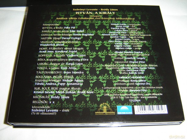 Rockopera: ISTVÁN A KIRÁLY 2CD (Társulat) [2CD]