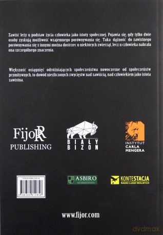 Zawiść. Źródło agresji, destrukcji i biedy - Helmut Schoeck [KSIĄŻKA]