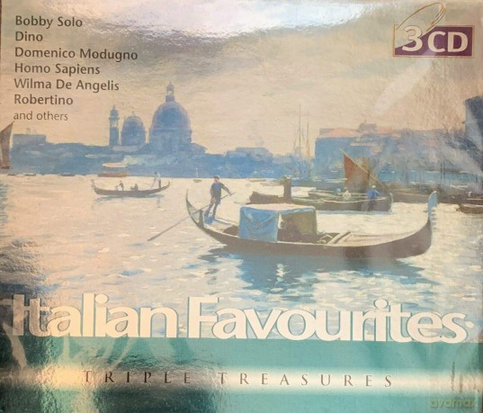 ITALIAN FAVOURITES-Bobby Solo,Dino,Domenico Modugno,Wilma De Angelis.. [3CD]