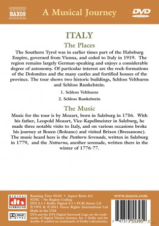 Italy: Musical Tour Of Southern Tyrol [DVD]