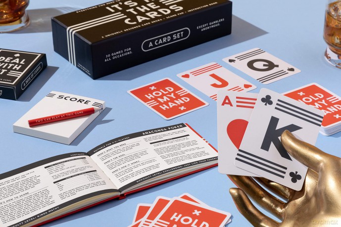 Itís In The Cards Playing Card Game Set [KSIĄŻKA]