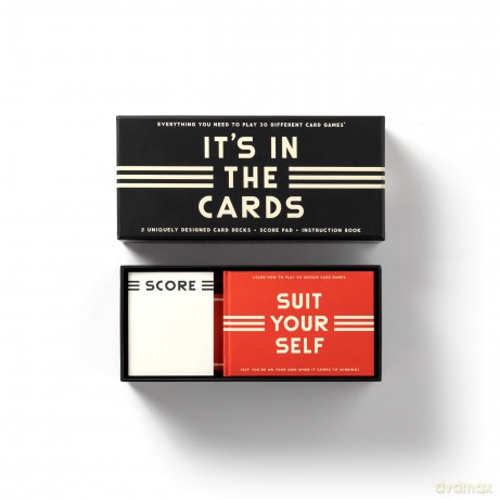Itís In The Cards Playing Card Game Set [KSIĄŻKA]