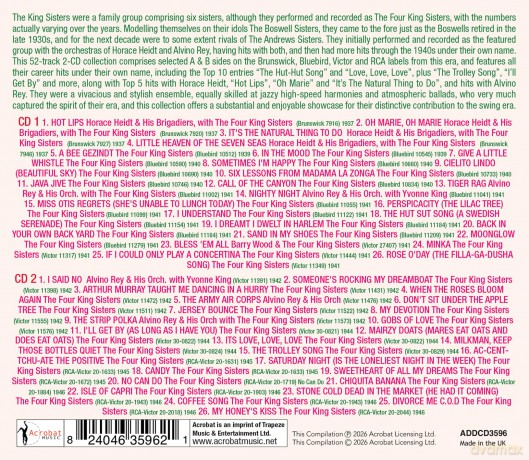 King Sisters: Its Love Love Love - The Singles Collection 1939-47 [2CD]