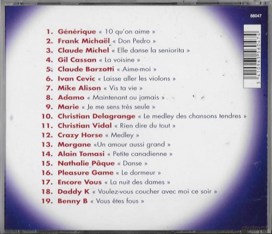 10 Qu'on Aime: IVAN CEVIC - CHRISTIAN DELAGRANGE- NATHALIE Pques - CLAUDE MICHEL [CD]