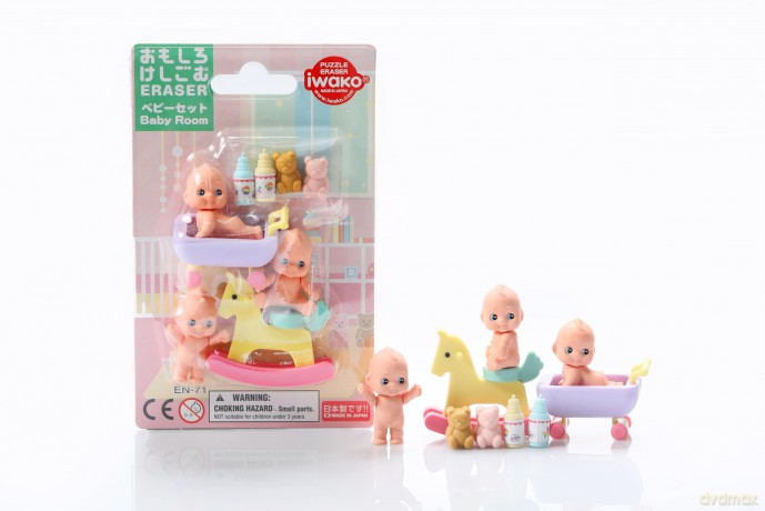 Iwako Gummen - Babykamer set