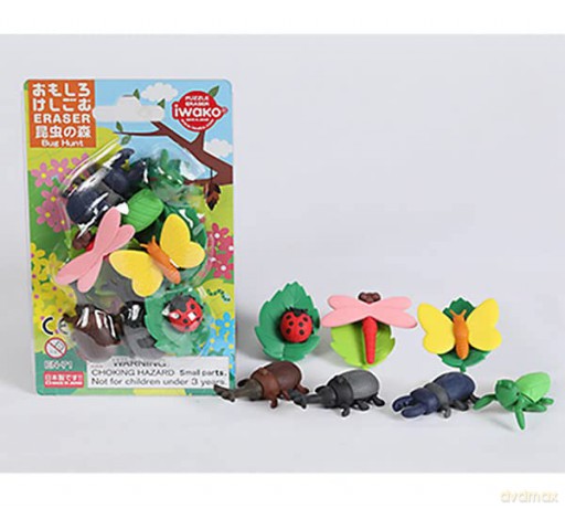 Iwako Gummen - Insecten set