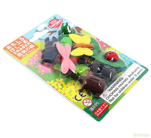 Iwako Gummen - Insecten set