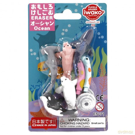 Iwako Gummen - Oceaan set