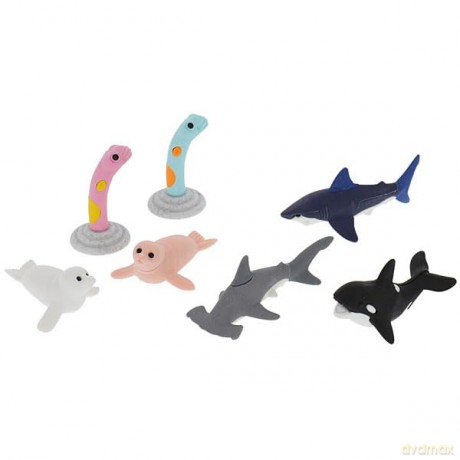 Iwako Gummen - Oceaan set