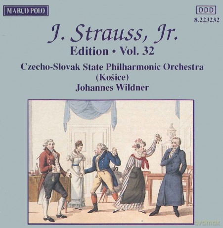 Wildner Johannes - Czecho-Slovak State Philharmonic Orchestra: J Strauss Jr - Edition Vol.32 [CD]