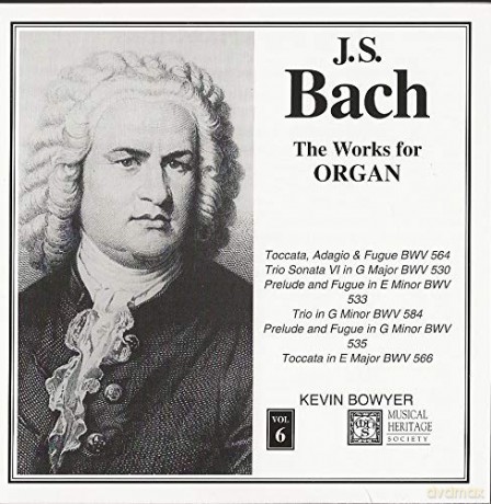 Kevin Bowyer: J.S. Bach - Works For Organ [CD]