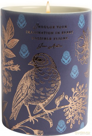Ja Indulge Ceramic Cndl Drk Blu [KSIĄŻKA]