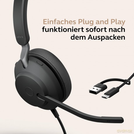 Jabra Evolve2 40 SE UC Mono USB C/A