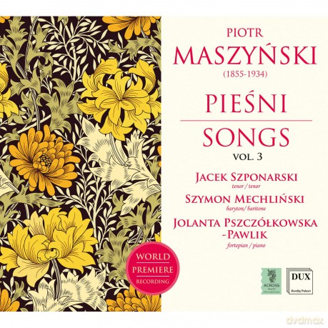 Jacek Szponarski Szymon Mechlinski Jolanta Pszczolkowsla-Pawlik-Maszynski Songs Vol. 3: Jacek Szponarski Szymon Mechlinski Jolanta Pszczolkowsla-Pawlik-Maszynski Songs Vol. 3 [CD]