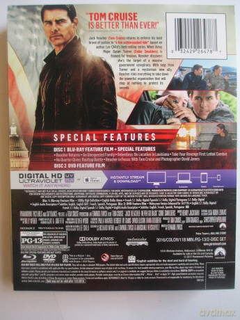 Jack Reacher: Never Go Back [2xBlu-Ray]
