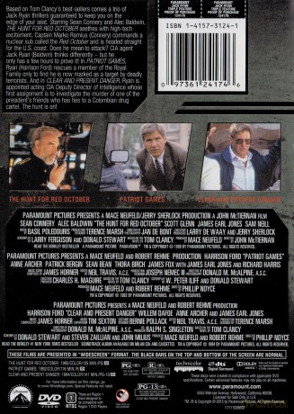 Jack Ryan 3 Pack [3DVD]